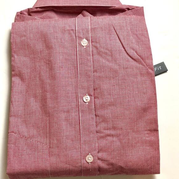 Galaxy By Harvic Slim-fit Collared Pin-Check Shirt - Picture 8 of 10